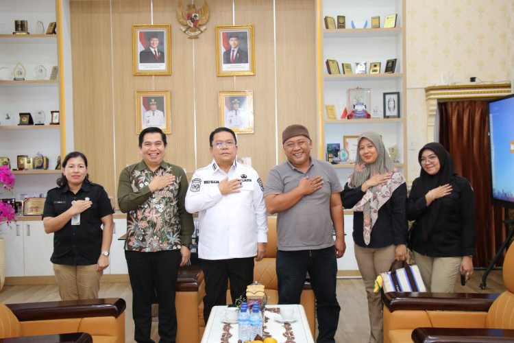 Bertemu Dengan Wali Kota Wesly Silalahi, KPU Kota Pematangsiantar Memohon Hibah Gedung
