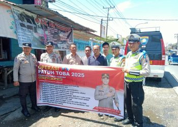 Hasil Hari Ketiga Operasi Patuh Toba 2025, Polres Tapanuli Tengah Tindak Tegas Pelanggar Lalu Lintas