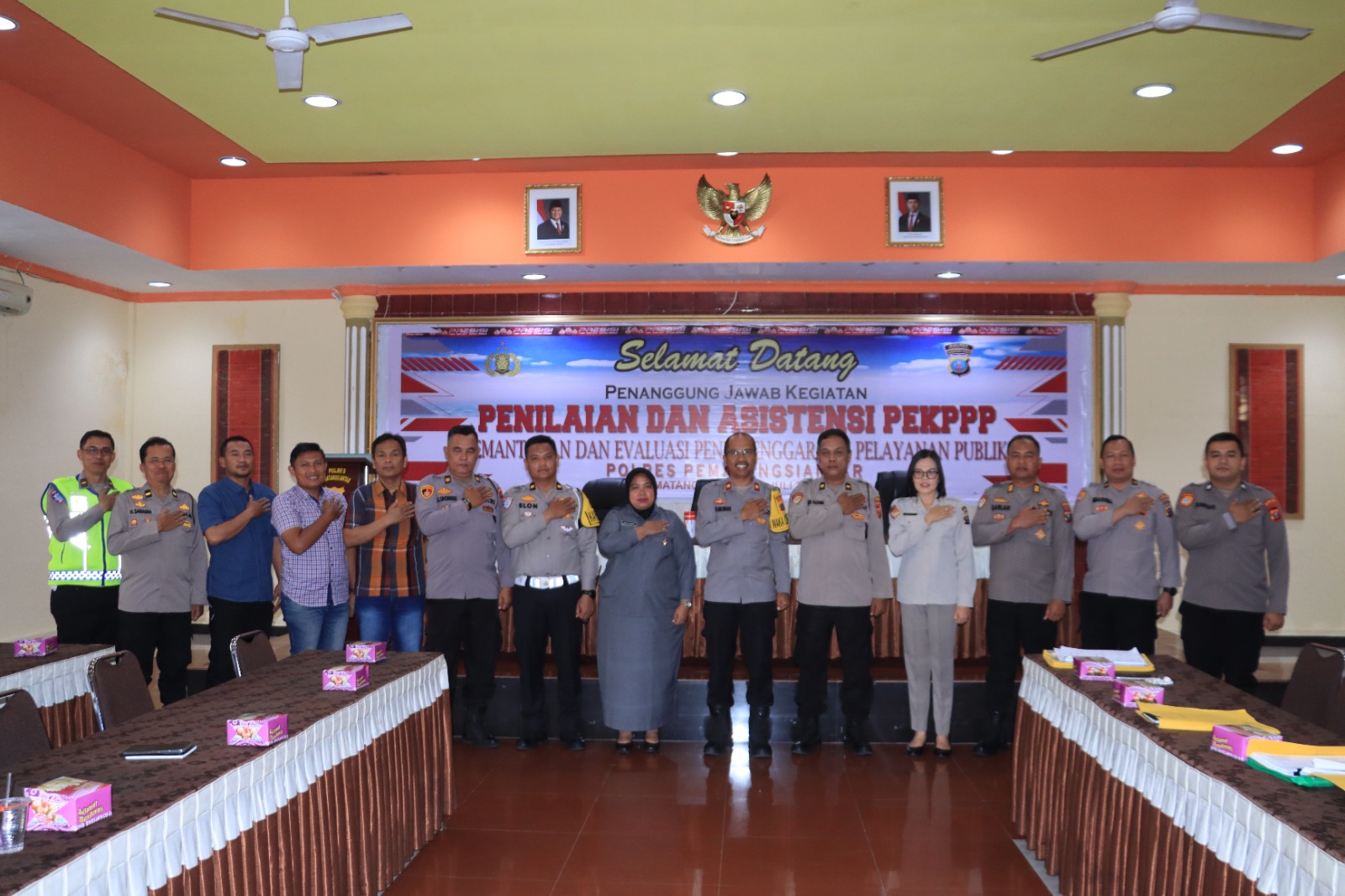 Polres Pematangsiantar Terima Kunker Tim Rorena Polda Sumut Polres Pematangsiantar Terima Kunker Tim Rorena Polda Sumut
