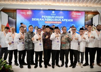Bupati Tapteng Dikukuhkan Sebagai Wakil Ketua Umum Koordinator Bidang Imigrasi Dan Pemasyarakatan APKASI Periode 2025-2030