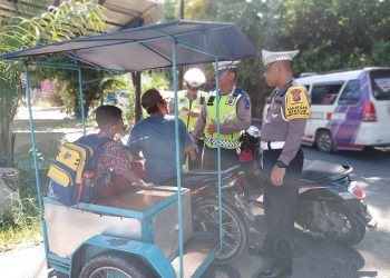 H+4 Operasi Patuh Toba 2025, Personil Polres Sibolga Langsung Tilang Pelanggar