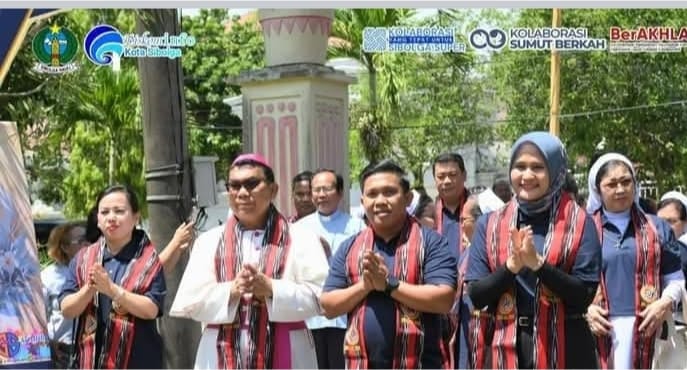 Wali Kota Sibolga Hadiri Puncak Acara Jubelium 140 Tahun Misi Belas Kasih Kongregasi SCMM