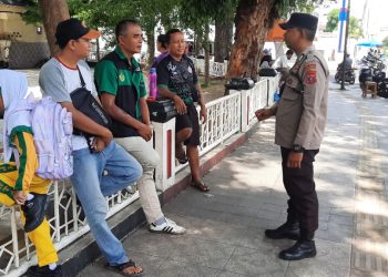 Imbau Kamtibmas, Sat Binmas Polres Pematangsiantar Patroli Rutin dan Sambang