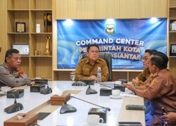 Wali Kota Pematangsiantar Wesly Silalahi Mengikuti Acara Peluncuran 80.081 Koperasi Desa/Kelurahan Merah Putih 