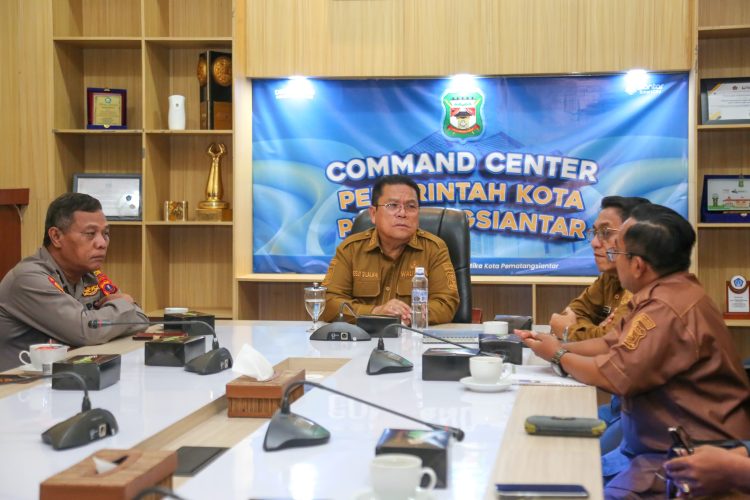 Wali Kota Pematangsiantar Wesly Silalahi Mengikuti Acara Peluncuran 80.081 Koperasi Desa/Kelurahan Merah Putih 