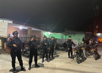 Brimob Sumut Gelar Patroli Cipta Kondisi, Jaga Kondusivitas Belawan Tetap Aman dan Terkendali