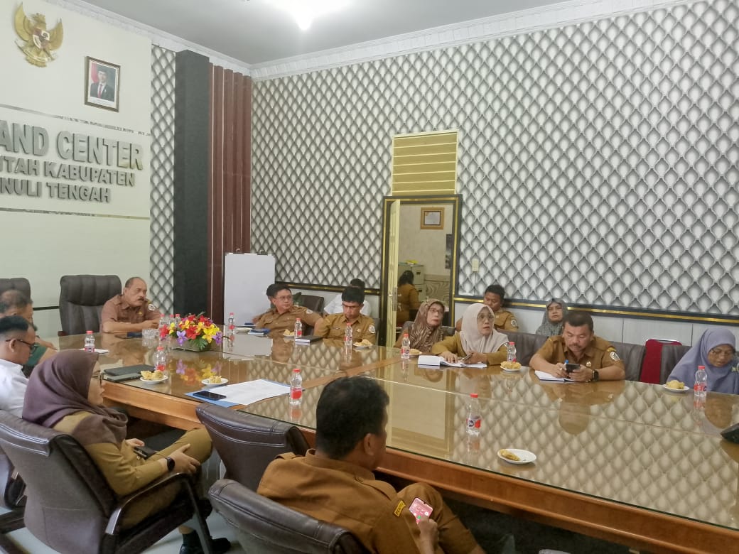 Plt Asisten Ekbang Sekdakab Tapteng Ikuti Rakor Pengendalian Inflasi Daerah Dan Pembahasan Program 3 Juta Rumah