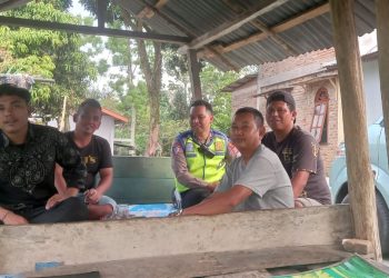 Sosialisasi Ops Patuh Toba 2025, Sat Lantas Polres Pematangsiantar Tatap Muka Dengan Sopir Angkot
