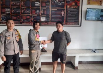 Dugaan Percobaan Pembakaran Kios di Parluasan Berakhir Damai di Polsek Siantar Utara 