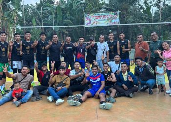 Tim Bhara Guard Binaan Sat Binmas Polres Pematangsiantar Melenggang ke  Final Turnament Bola Volly NBVC CUP III di Simalungun