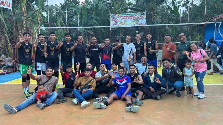Tim Bhara Guard Binaan Sat Binmas Polres Pematangsiantar Melenggang ke  Final Turnament Bola Volly NBVC CUP III di Simalungun