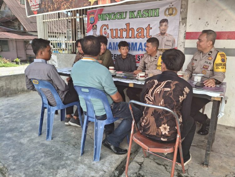 Polsek Siantar Selatan Gelar Minggu Kasih Dengan Jemaat Gereja Pentakosta