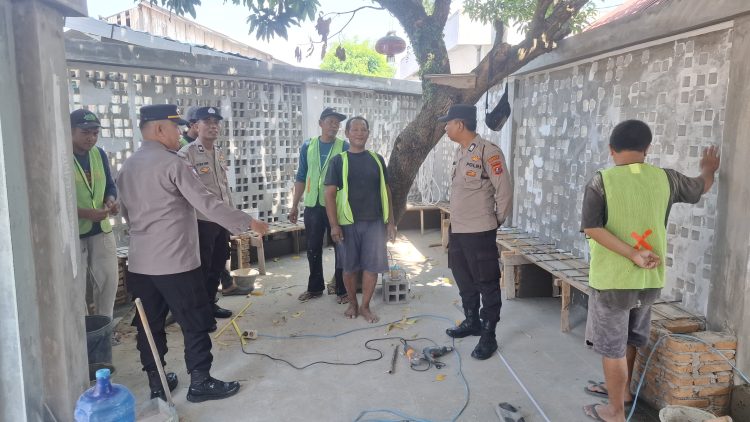 Sambang Kamtibmas, Sat Binmas Polres Pematangsiantar Patroli Rutin Kepada Masyarakat