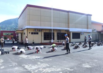 Dalam Rangka Ops Gaktibplin Provos Bid Propam Polda Sumut, Kunjungi Polres Sibolga
