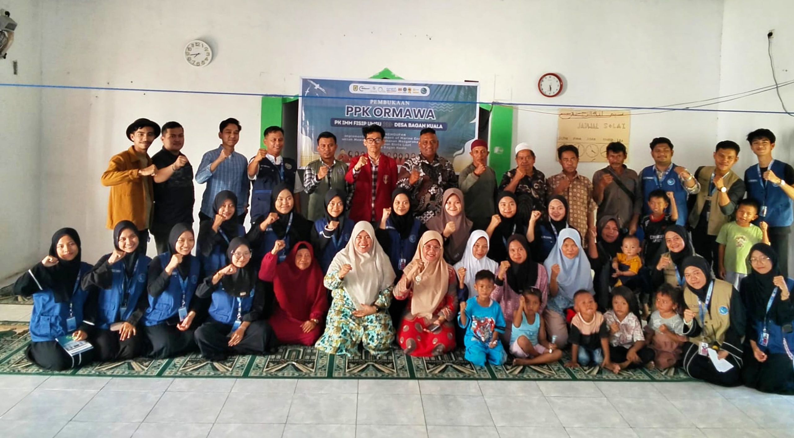 Polri Dukung Mahasiswa UMSU Hadirkan Inovasi PPK Ormawa di Bagan Kuala Sergai