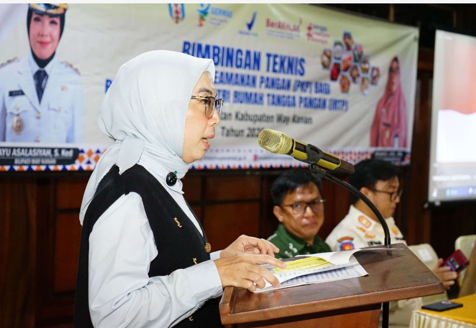 Bupati Way Kanan Buka Bimtek Keamanan Pangan