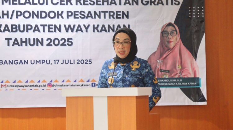 Way Kanan Luncurkan Cek Kesehatan Gratis Untuk Siswa