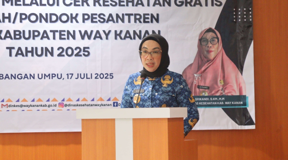 Way Kanan Luncurkan Cek Kesehatan Gratis Untuk Siswa