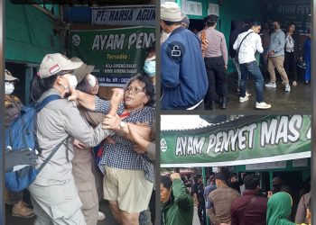 Sebuah Rumah Dieksekusi di Kota Porsea, Penggugat Kosongkan Rumah dan Dipasangi Pagar