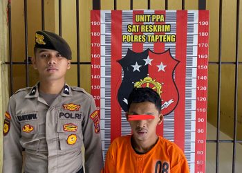 Satreskrim Polres Tapteng Ringkus Pelaku Pencabulan Anak di Bawah Umur
