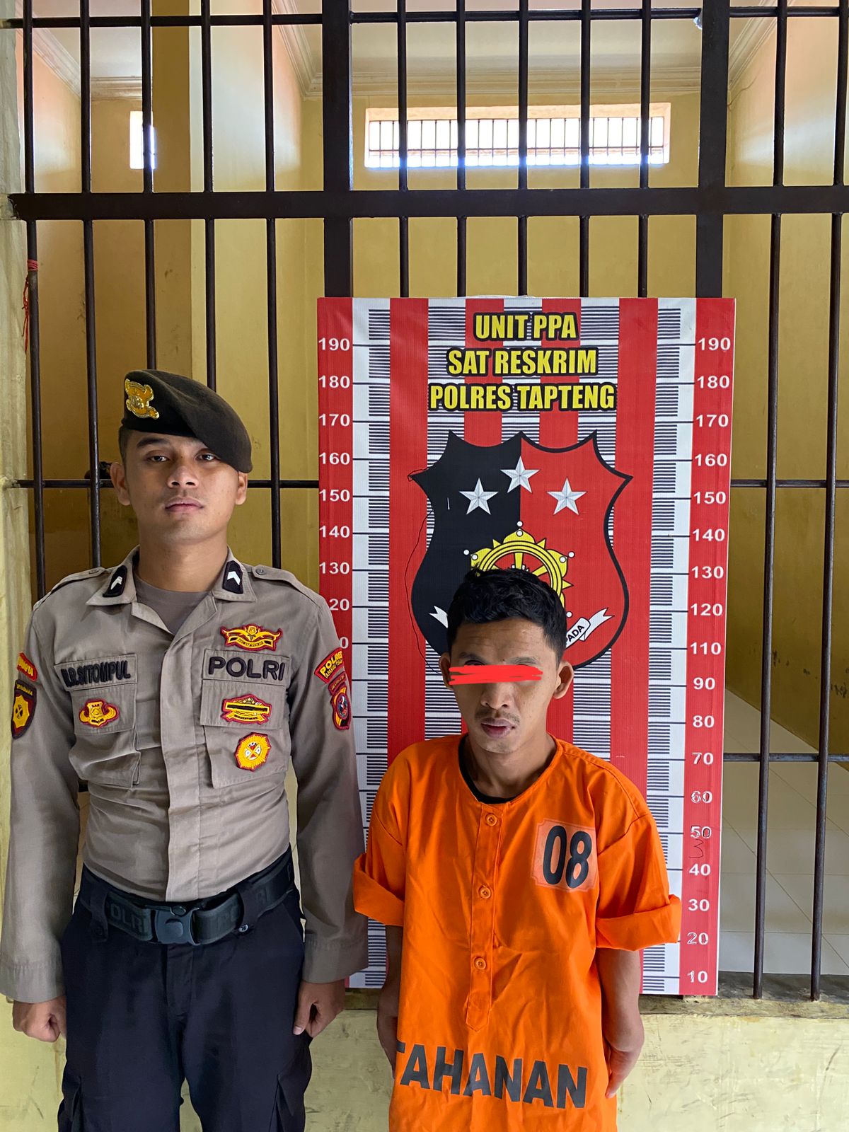 Satreskrim Polres Tapteng Ringkus Pelaku Pencabulan Anak di Bawah Umur