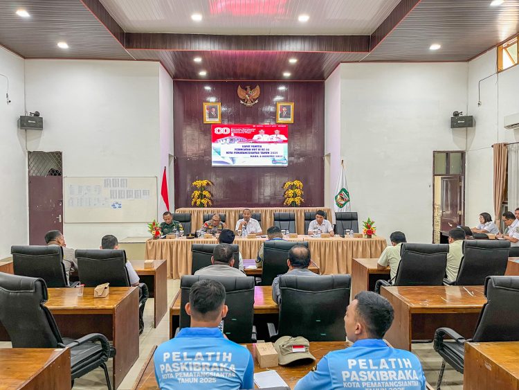  Pemko Pematangsiantar Gelar Rapat Persiapan HUT ke-80 Kemerdekaan Republik Indonesia  
