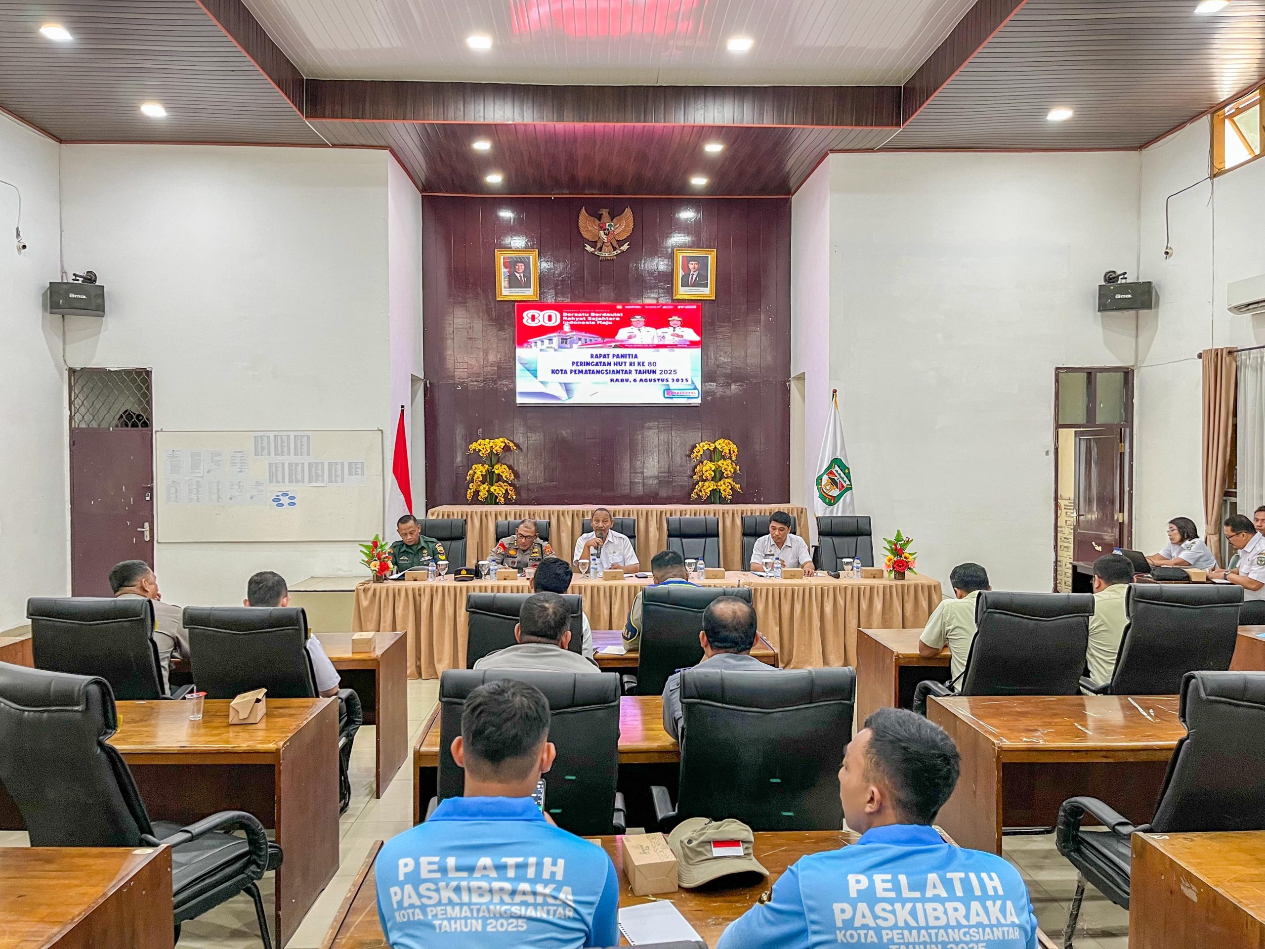 Pemko Pematangsiantar Gelar Rapat Persiapan HUT ke-80 Kemerdekaan Republik Indonesia Pemko Pematangsiantar Gelar Rapat Persiapan HUT ke-80 Kemerdekaan Republik Indonesia