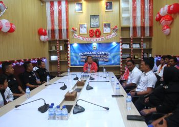 Wali Kota Wesly Silalahi Menerima Audiensi Pengcab Dan Atlet Tarung Derajat Kota Pematangsiantar