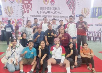 Sabet 14 Emas, Riau Raih Juara Umum Sabet di Kejurnas Sumut 2025