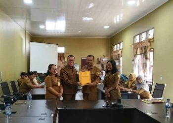 Sertijab Kepala Dinas Koperasi Usaha Mikro Kecil Menengah Perindustrian dan Perdagangan Kabupaten Pakpak Bharat Digelar