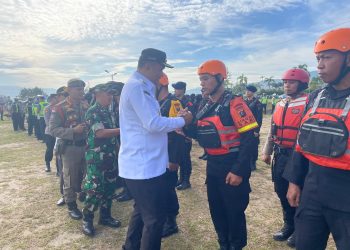 Brimob Polda Sumut Kawal Ketat Event Internasional Aquabike World Championship 2025 di Toba