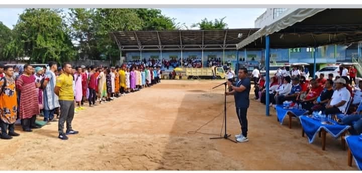 Wali Kota Sibolga Buka Turnamen Mini Soccer Antar OPD dalam Rangka HUT ke-80 RI