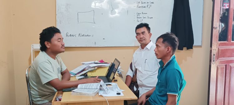 Nyaris Diamuk Massa, Pelaku Curanmor Asal Medan Diamankan di Mapolsek Balige