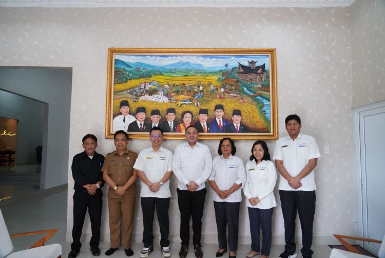 Kepala KPPN Sidikalang Temui Bupati Pakpak Bharat Terkait Penyaluran DAK Fisik, DD Sekaligus Optimalisasi Penerimaan Pajak Negara
