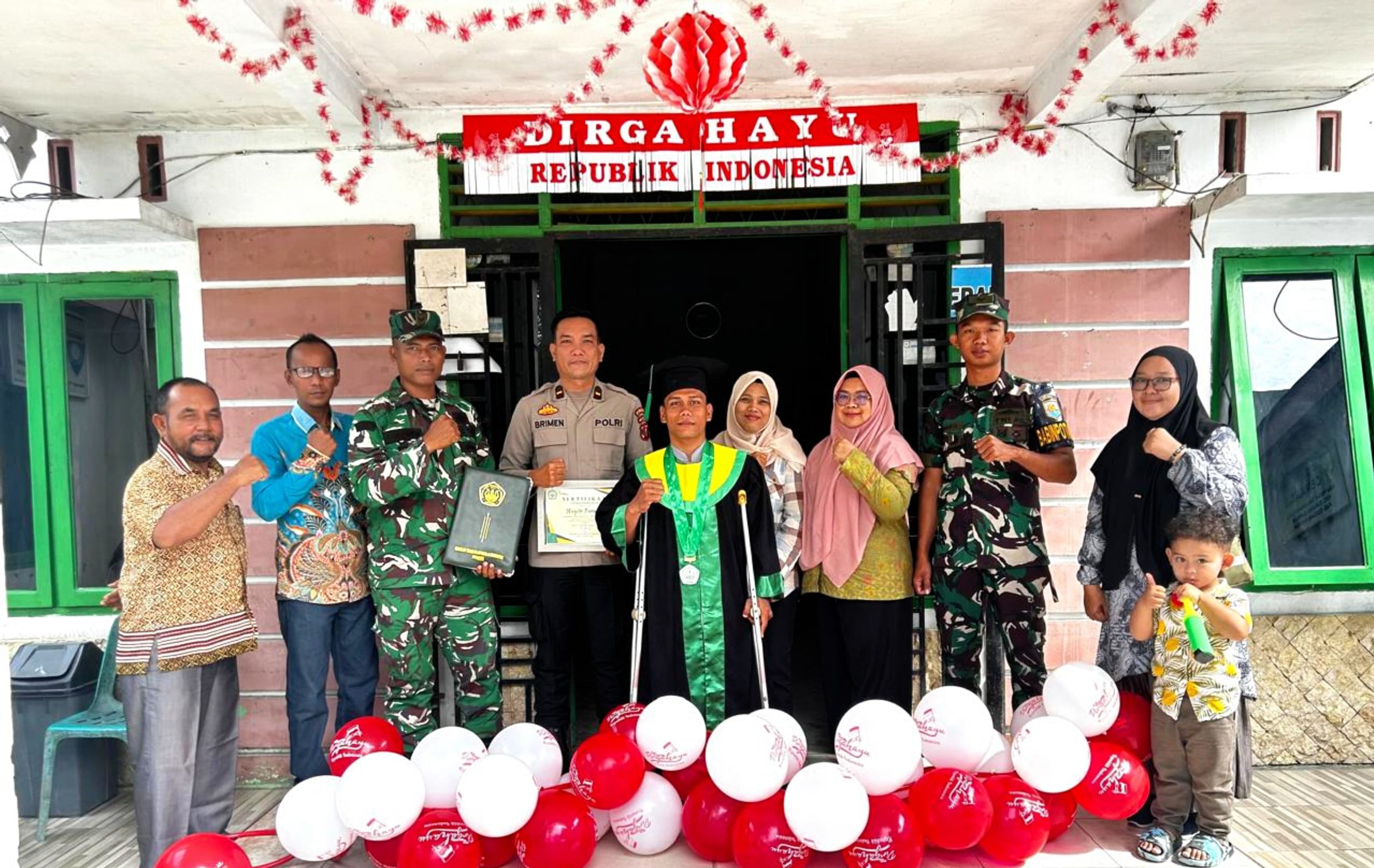 Inspiratif, Sinergi TNI-POLRI dan Pemerintah Dukung Atlit Disabilitas Sergai Raih Sarjana STOK