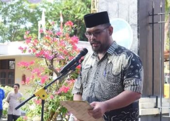 Semarak HUT ke-80 RI, Wali Kota Sibolga Lepas Lomba Gerak Jalan Guru dan Sepeda Hias Tingkat SD/MI dan SMP/MTs