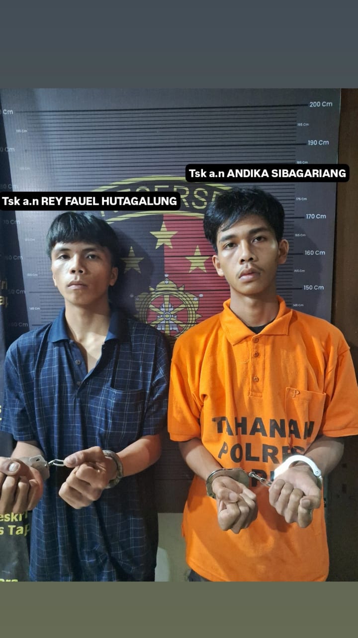  Sat Reskrim Polres Taput Berhasil Tangkap 2 Pelaku Curanmor Dari Lokasi Berbeda