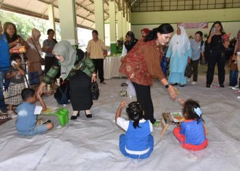 Bunda PAUD Tapanuli Tengah Buka Lomba Kreativitas Anak Usia Dini