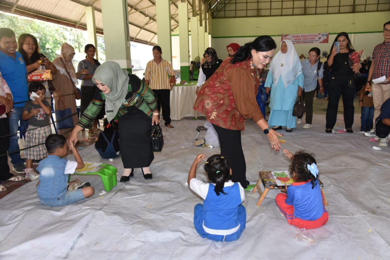 Bunda PAUD Tapanuli Tengah Buka Lomba Kreativitas Anak Usia Dini