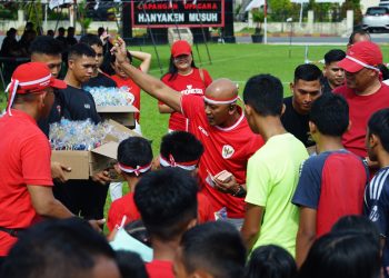 Ribuan Peserta Meriahkan Semarak HUT RI ke-80 di Mako Brimob Polda Sumut