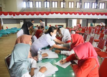 Semarak Hari Jadi Ke-80 Kemerdekaan RI Tahun, Pemkab Tapanuli Tengah Gelar Donor Darah ASN Dan Non ASN