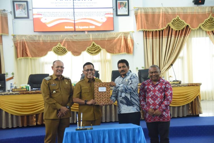 Pemkab Tapanuli Tengah Bersama DPRD Kabupaten Tapanuli Tengah Sepakati RPJMD Tahun 2025 - 2029