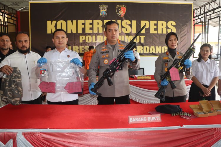 Kasus Pembunuhan Berencana dan Penganiayaan Terungkap, Polresta Deli Serdang Gelar Konferensi Pers
