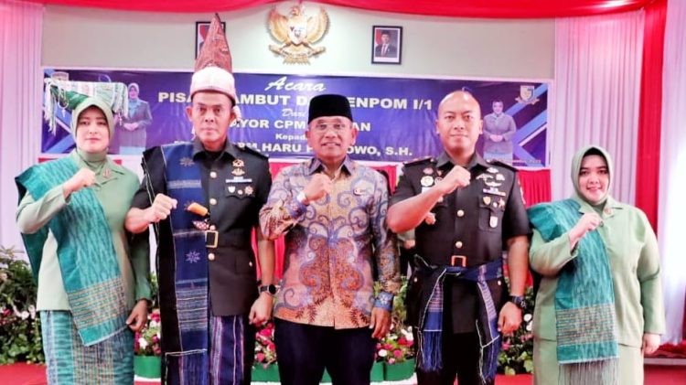 Bupati Simalungun H Anton Achmad Saragih Hadiri Acara Pisah Sambut Dandenpom I/1 Pematangsiantar