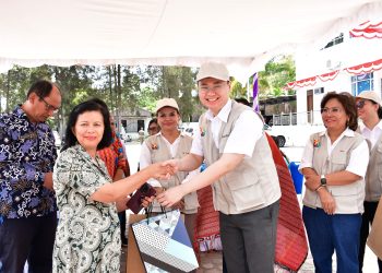 Kerjasama Dengan Pemkab Samosir, Yayasan Gerakan Perempuan Pesisir Gelar Pengobatan Gratis