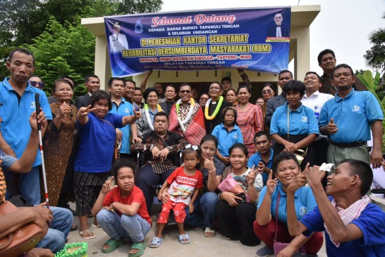 Bupati Tapanuli Tengah Resmikan Kantor Sekretariat RBM Hephata HKBP Distrik IX Sibolga, Tapteng dan Nias
