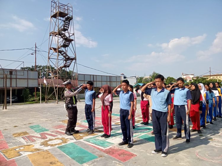 Edukasi Tertib Berlalulintas, Sat Lantas Polres Pematangsiantar Gelar Pelatihan Mandiri kepada Anggota PKS 