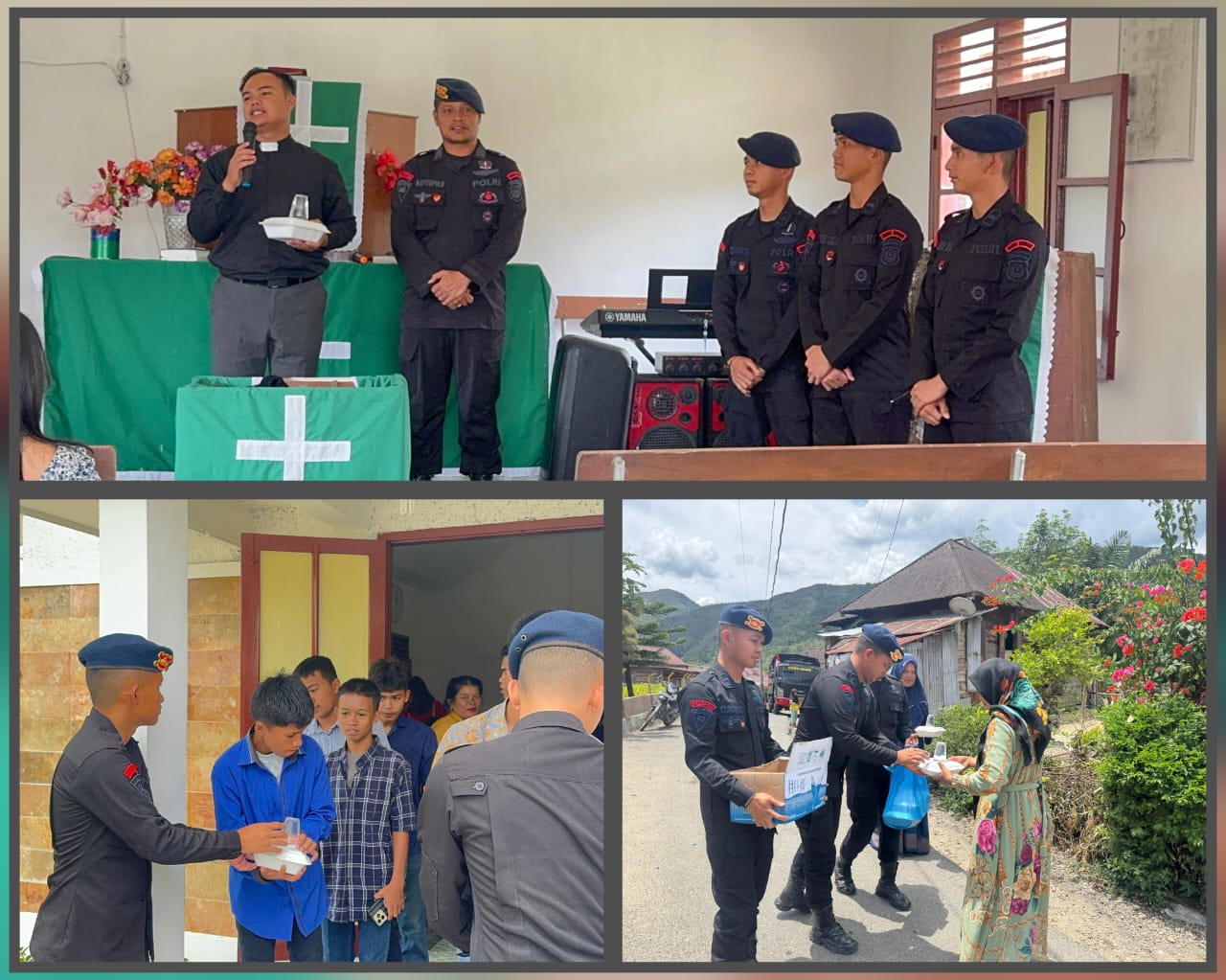 Brimob Sumut Gelar Minggu Kasih di Tapanuli Selatan, Peduli Rumah Ibadah dan Berbagi Kasih dengan Masyarakat Desa Parau Sorat Brimob Sumut Gelar Minggu Kasih di Tapanuli Selatan, Peduli Rumah Ibadah dan Berbagi Kasih dengan Masyarakat Desa Parau Sorat