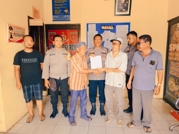 Polsek Siantar Martoba Berhasil Mendamaikan Kasus Dugaan Penganiayaan dengan Problem Solving