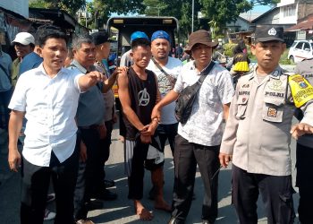 Tindaklanjuti Call Center 110, Polres Pematangsiantar Gerak Cepat Amankan Seorang Pria Dari Amukan Massa 